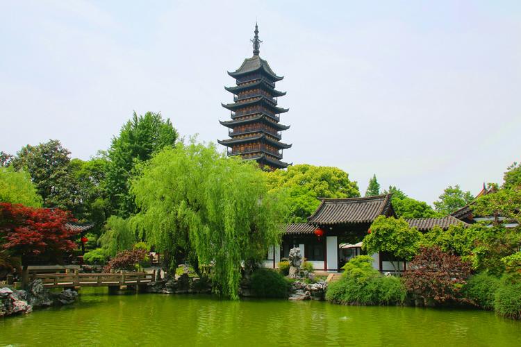 再到江苏常熟方塔园