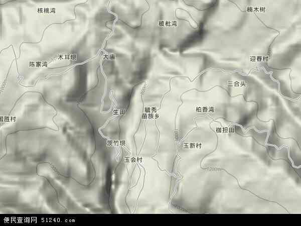 宜宾市 兴文县 毓秀苗族乡 本站收录有:2020毓秀苗族乡卫星地图高清版