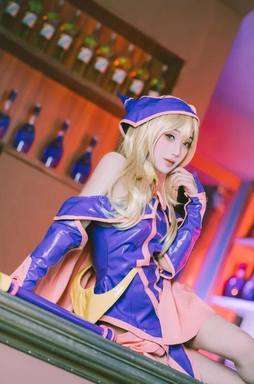 游戏王黑魔导女孩cos