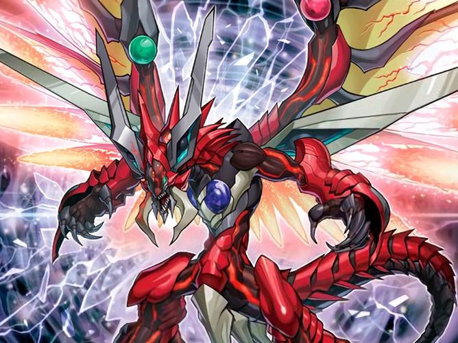 霸王烈龙异色眼烈火龙(有机会出场的黑红大马甲)