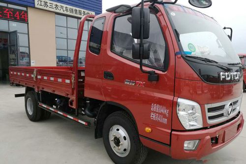 福田 奥铃tx 110马力 3.8米 国五排半栏板轻卡载货车(bj1089vejda-a2)