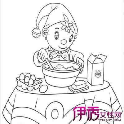 小朋友用心吃饭简笔画 (第2页)