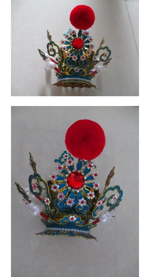紫金冠 贾宝云帽 孙悟空帽 太子冠 戏剧舞蹈头饰 戏曲加钻紫金冠