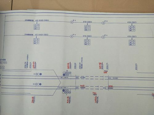 发送通道xf2,xf6电缆径路图