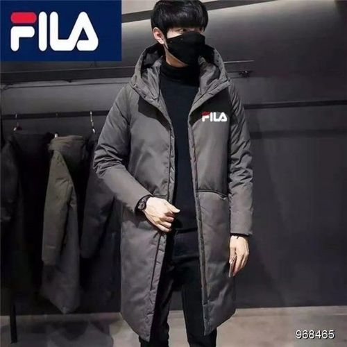 斐乐羽绒服男款2021款,斐乐男鞋2021新款 明星打卡 斐乐羽绒服男中长款2021秋冬季男士韩版连帽男装休闲外