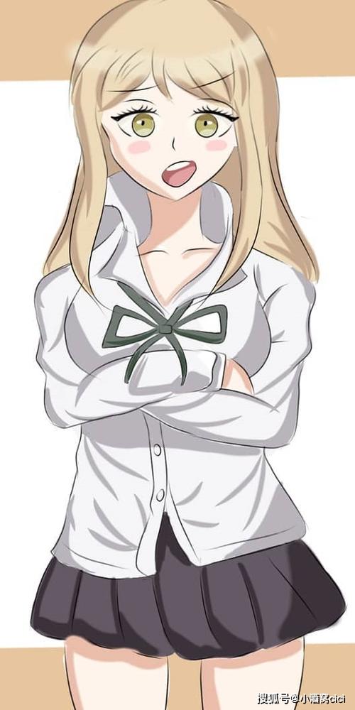 《弹丸论破》九头龙菜摘,动漫全面屏壁纸,性格恶劣的