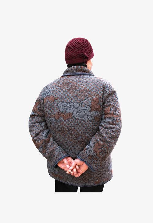 高清老人背影png