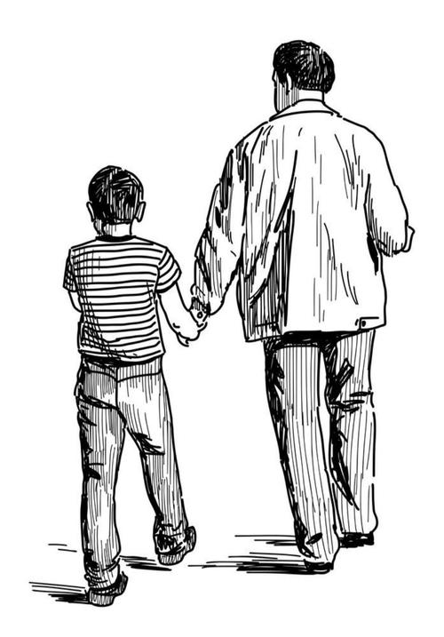 爸爸,你坚实的背影永远是我停泊的港湾.高2022届高一18班全体敬上