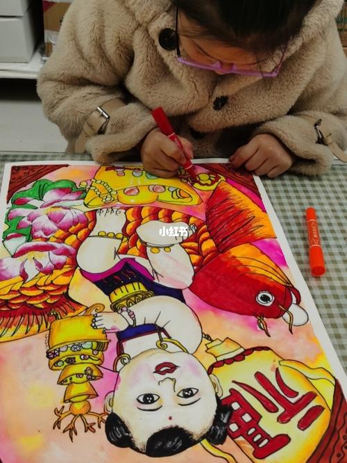 年画_年画_儿童画_创意儿童画_文化_绘画
