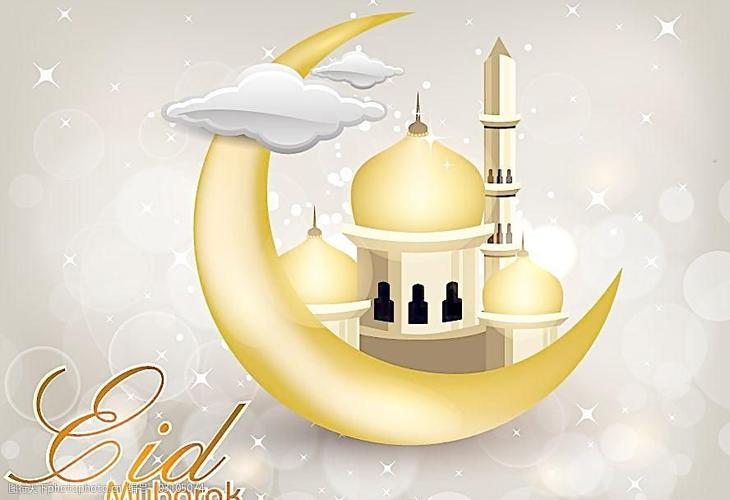 伊斯兰教斋月背景图片