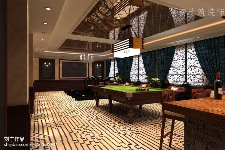 休闲娱乐场所装修效果图图库
