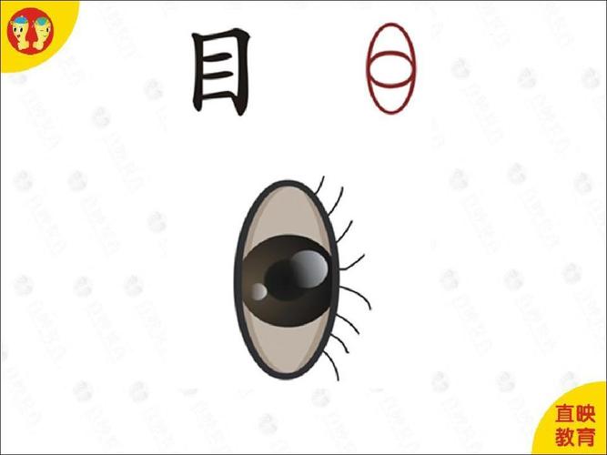 直映认字第一册(1-5)图片ppt