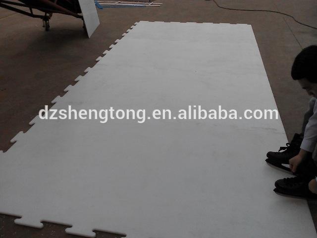 uhmwpe hockey training sheet/ ice skating rinks/ plastic hockey