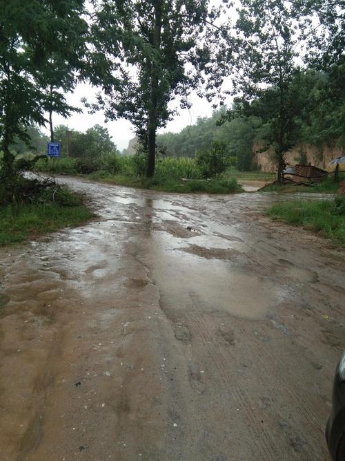 白水县林皋镇张长城村生产道路 - 渭南市委书记王琳