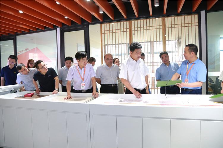 杭州市副市长钱塘新区党工委书记柯吉欣一行来我司调研