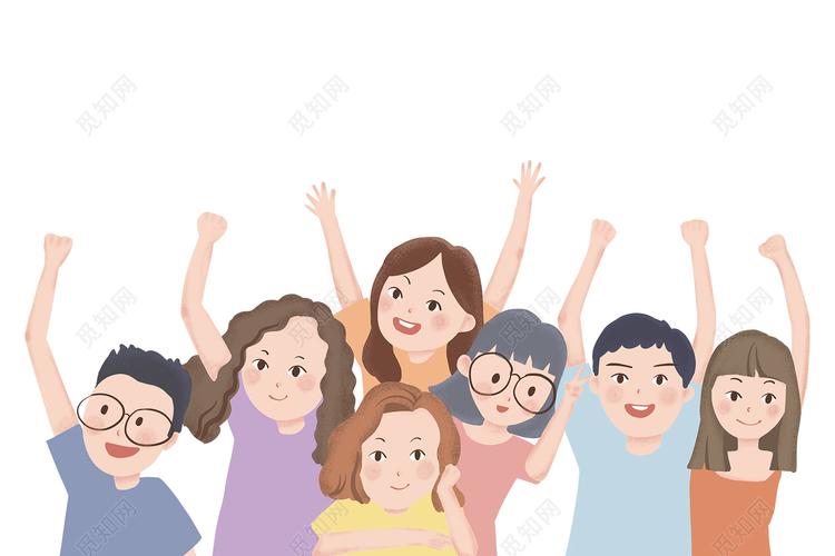 世界青年节毕业生青年日青春毕业季五四青年节人物素材