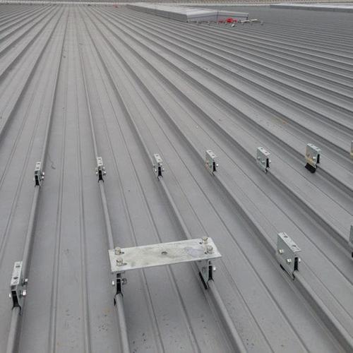 长期销售0.9mm厚yx65-430型铝镁锰直立锁边暗扣式金属屋面瓦