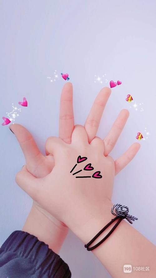 收下这波闺蜜手势图