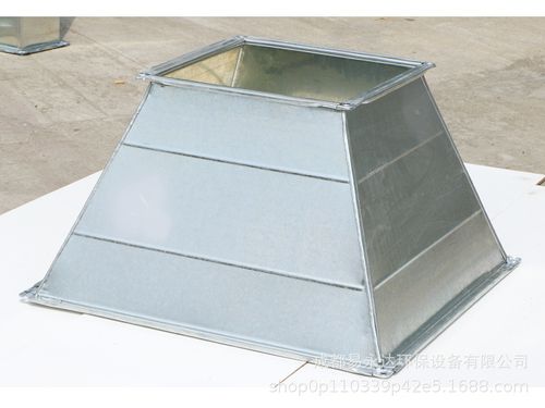 直销镀锌白铁皮风管共板风管大小头不锈钢风管异形风管通风管