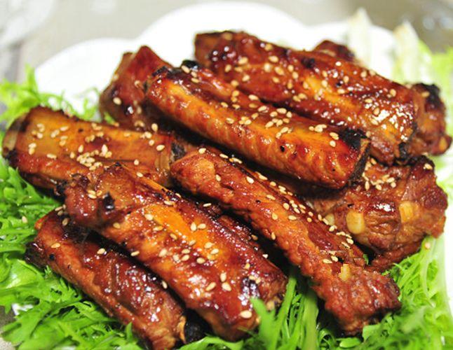 肉酱烤排骨