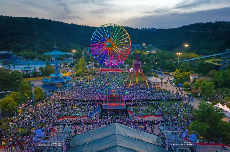 常州嬉戏谷十周年的活动太棒了!