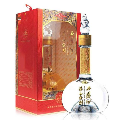 西凤酒 华山论剑10年 45度 单瓶500ml 凤香型白酒