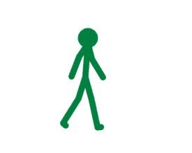 简笔画小人走路动态图