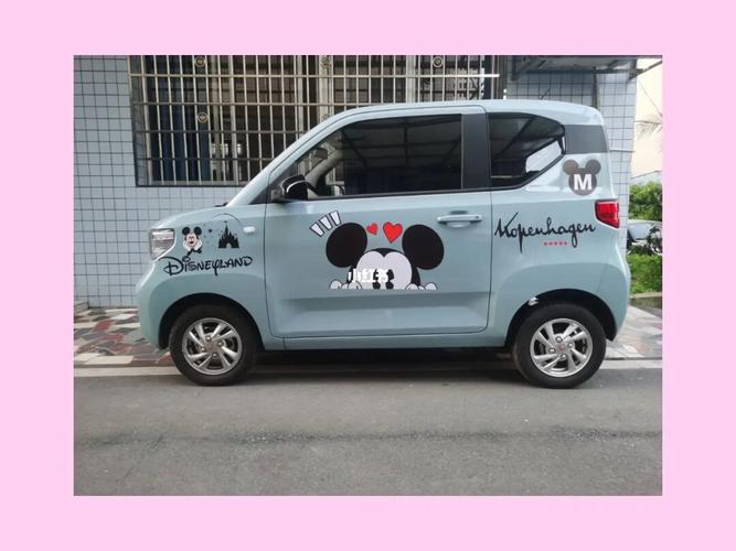 五菱宏光mini_五菱宏光mini_五菱怎么样_夏天去哪玩_萌娃_空调_贴纸