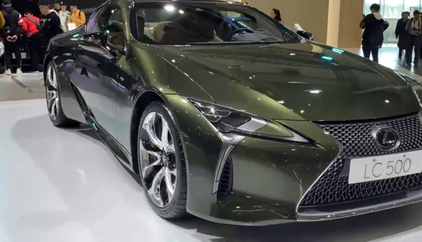 140万的2020款雷克萨斯lc500强势来袭这爆表颜值