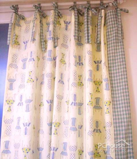 布艺diy教程:不穿的破旧衣服也可以做出超好看的窗帘!