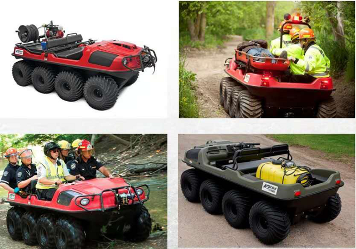 avenger8×8水陆两栖全地形车(加拿大)