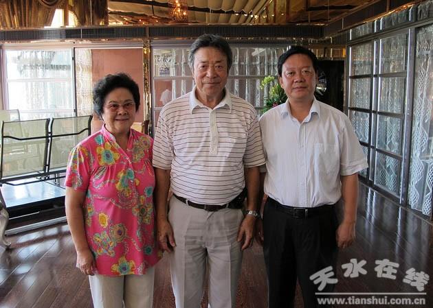 李光羲 杜声显 陈铎 朱琳等知名人士在天水考察(图)