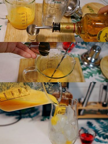 【龙舌兰日出】自制果香鸡尾酒|龙舌兰系列