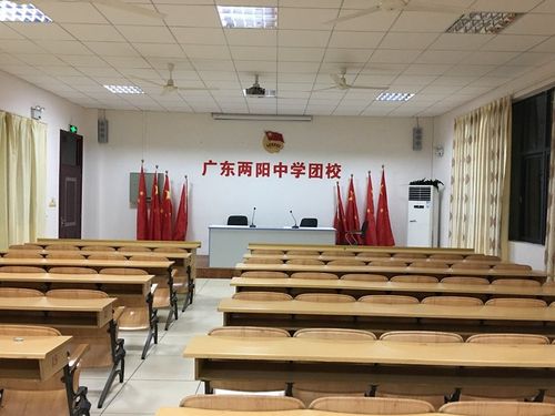 广东两阳中学迎接首批"广东省示范团校"创建验收工作暨中小学团队改革