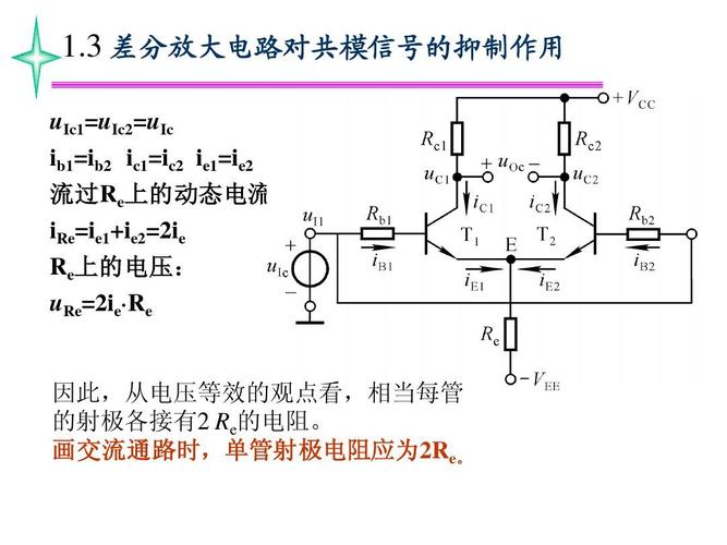 差分放大电路:零漂,组成,直流分析ppt