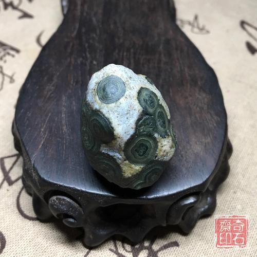 戈壁石玛瑙精品眼石