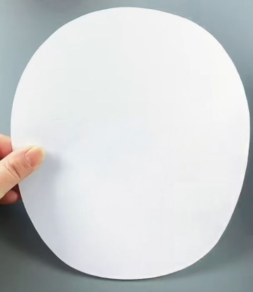 儿童简单手工冰墩墩头饰制作