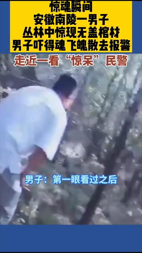 警察不容易一男子大白天在丛林中看到无盖棺材瞬间吓得魂飞魄散报警后