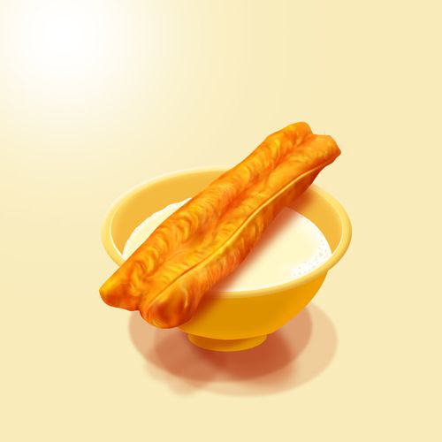 豆浆油条小练习