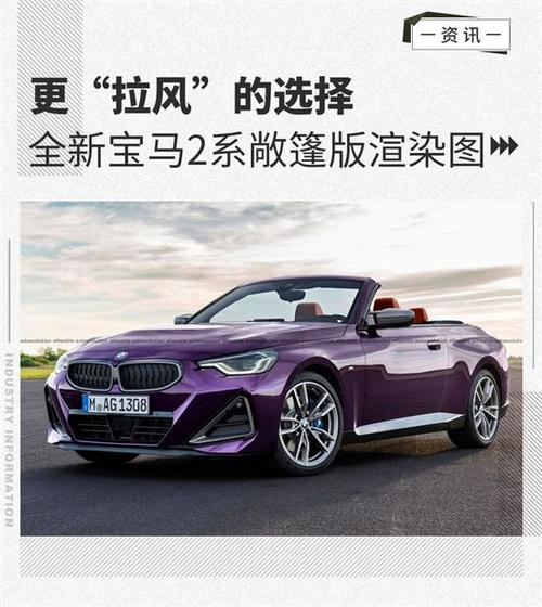 更"拉风"的选择 宝马2系敞篷版渲染图曝光