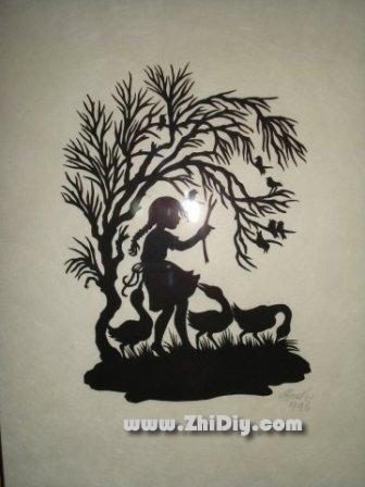 国外珍藏的文革剪纸国外大师剪纸