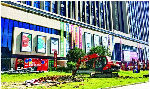 历时三年建设 闽侯万家广场12月开门迎客