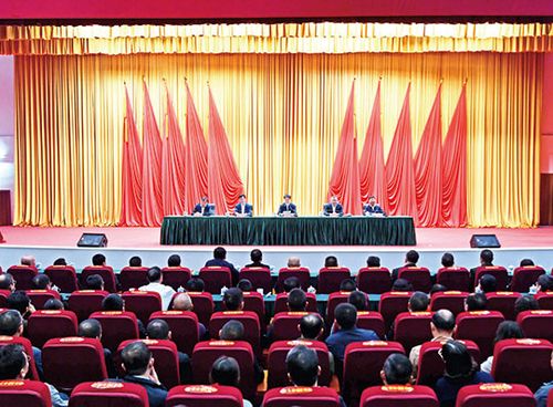 南岸区召开干部大会宣布市委决定颜伟同志任中共南岸区委书记 兼任