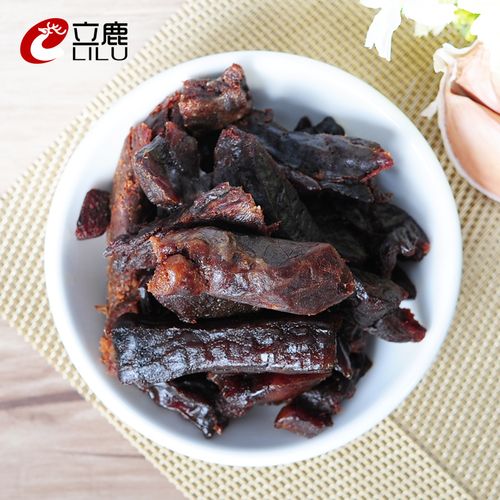 100g 鹿肉干脯东北特产梅花鹿风干熟食肉脯零食小吃散装即食滋补品
