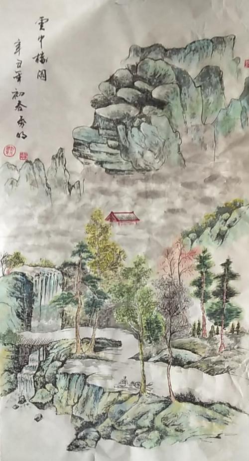 定州市著名画家刘秀明国画作品欣赏