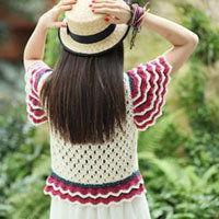 背影头像女生戴帽子