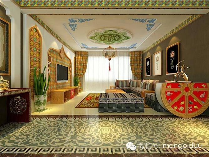 蒙古装修风格图片-内蒙古元素inner mongolia elements