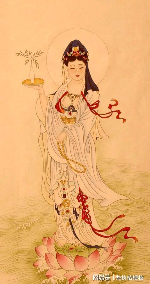 民间故事有灵的菩萨画像