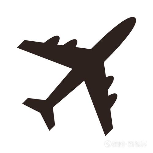 飞机图标-矢量图