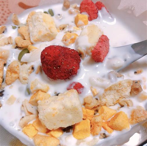 麦多甘源牌水果酸奶谷物麦片即食小袋装